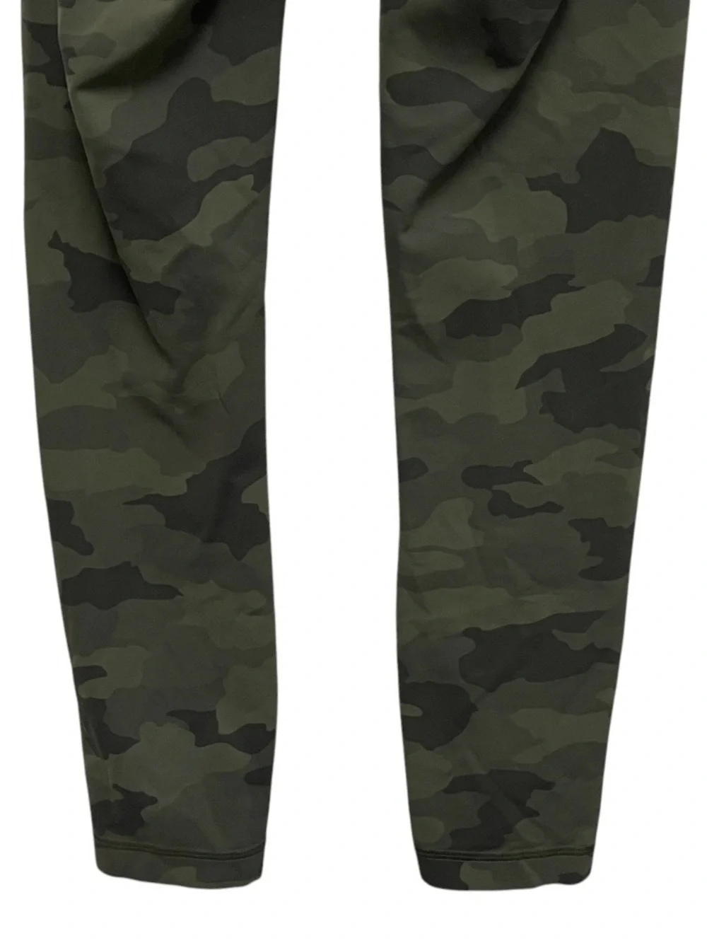 Lululemon wunder train crop legging 23” heritage camo green